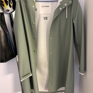 Stutterheim Women's Sage Green Trench Coat